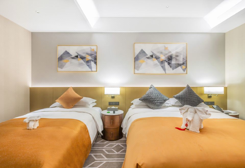 亲子房A（小王子小童洗护+80支贡缎床品+金可儿床垫）