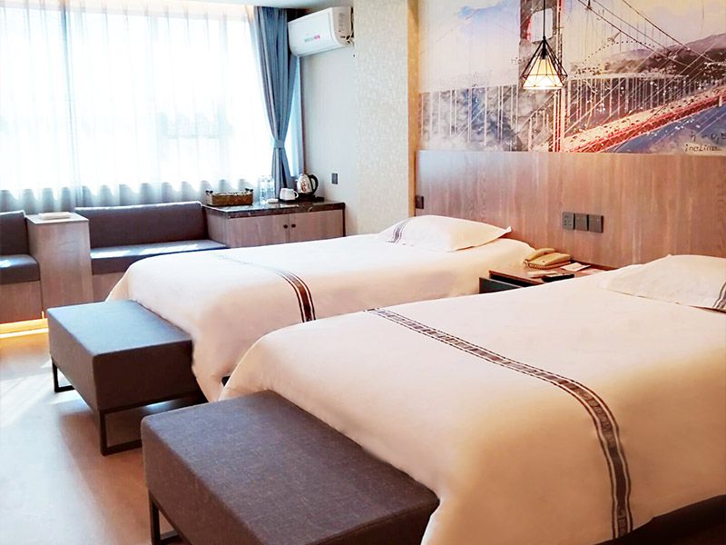 花园尊享双床房