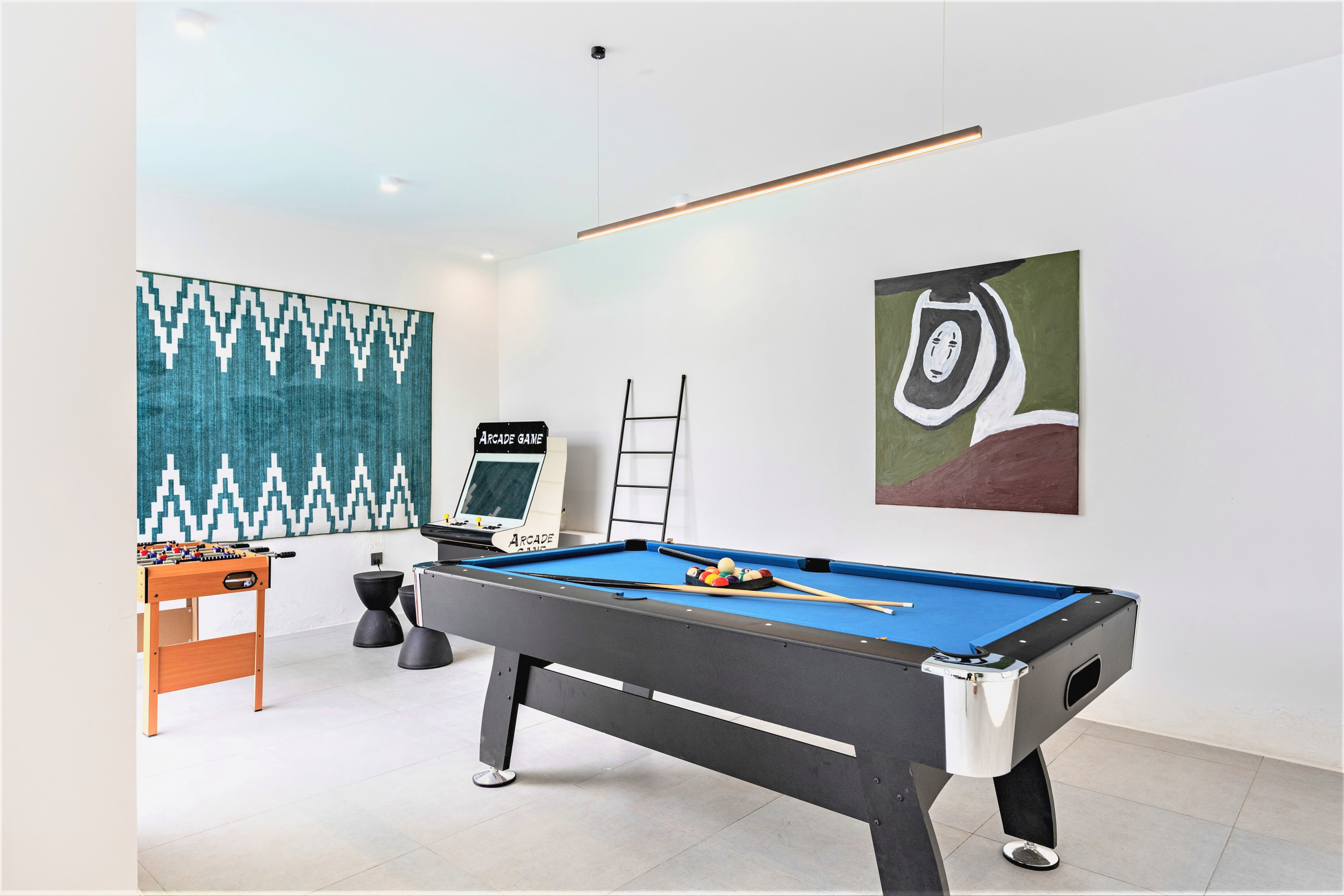 Great Wall View Pool Private Hot Spring Four-Bedroom Courtyard Jojo