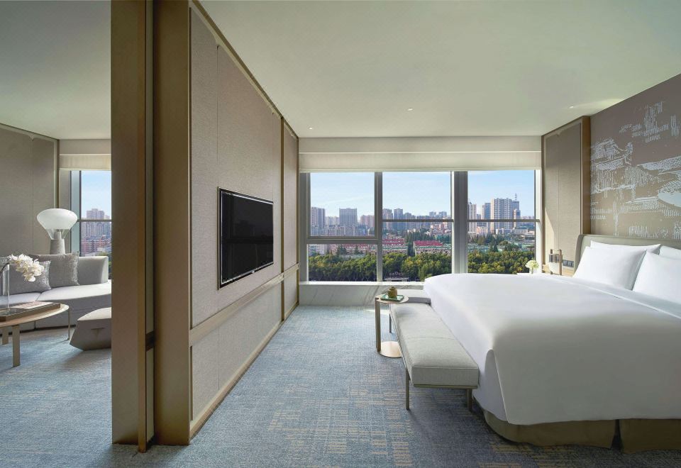 豪华套房-奢华典雅，明朗空间布局