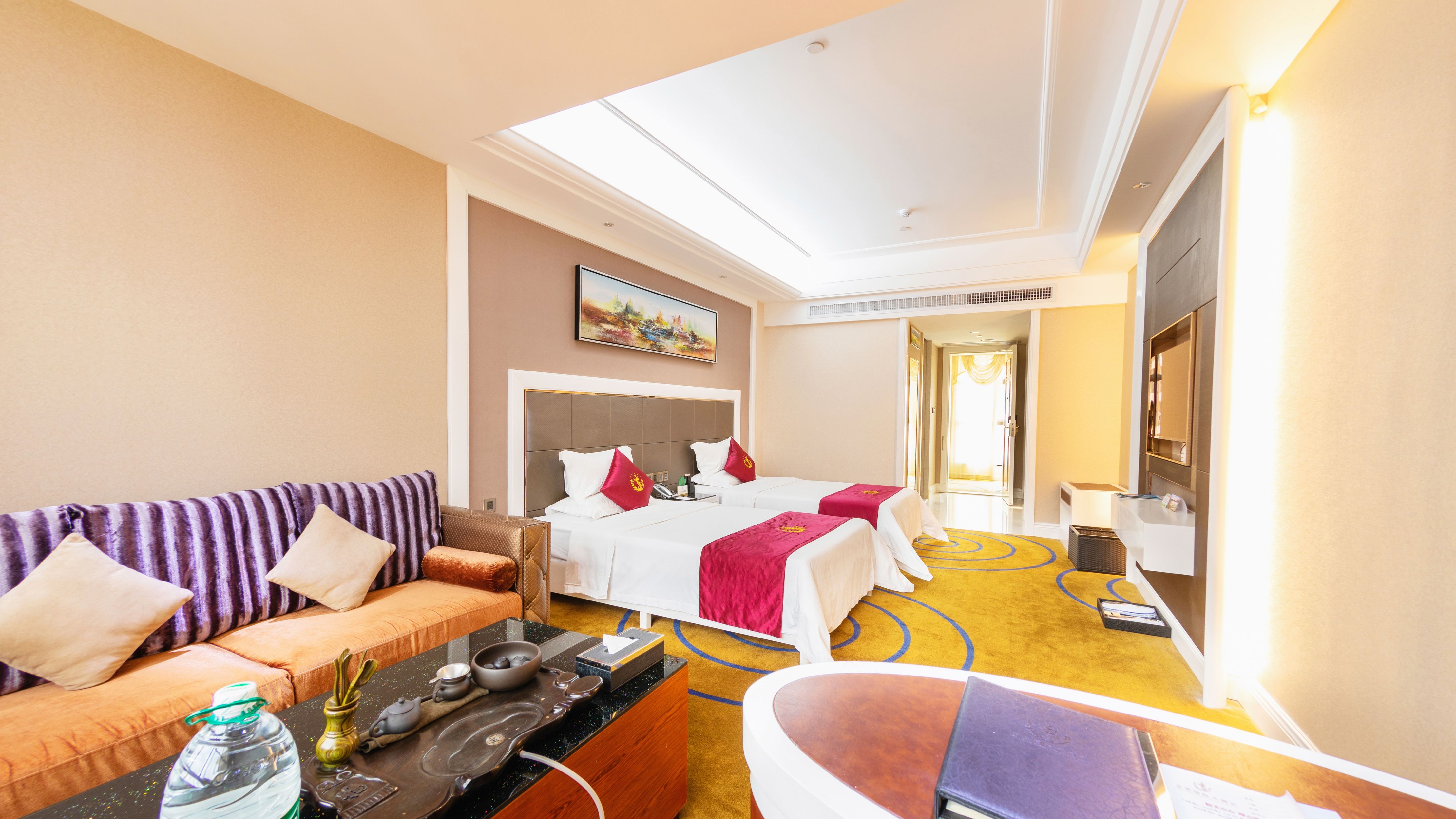 Wuhua International Hotel豪华商务双床房