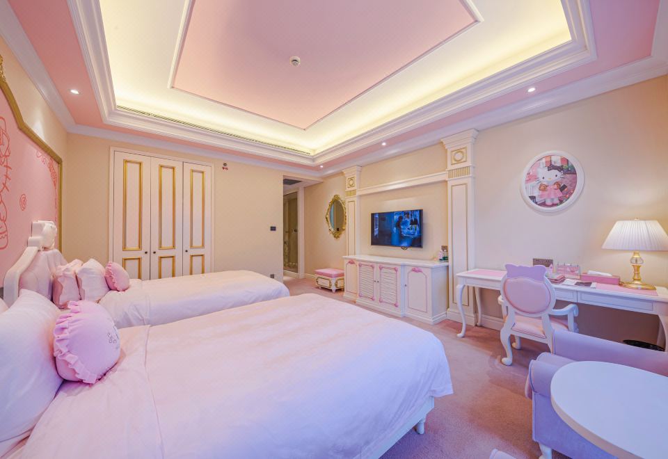 Hello Kitty主题豪华景观双床房