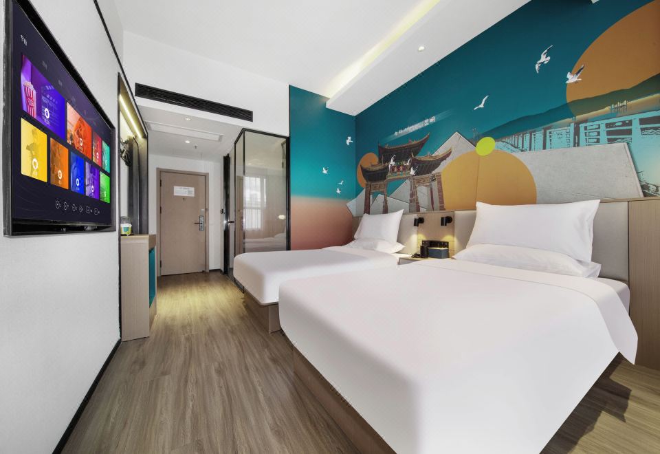 Ni Hao Hotel (Kunming Railway Station Minhang Road)Superior 2-bed Room