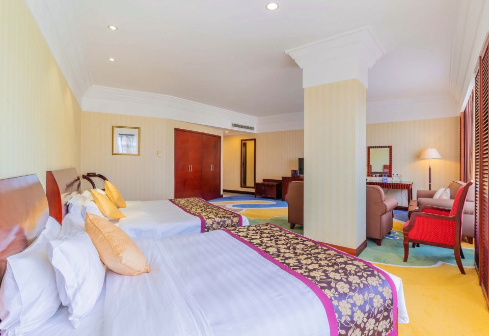 轻奢森林氧吧双床房