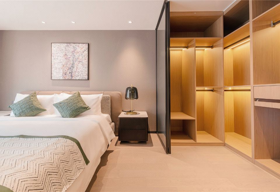 豪華套房|廚房設備+冰箱+洗烘一體機+哈曼卡頓音響