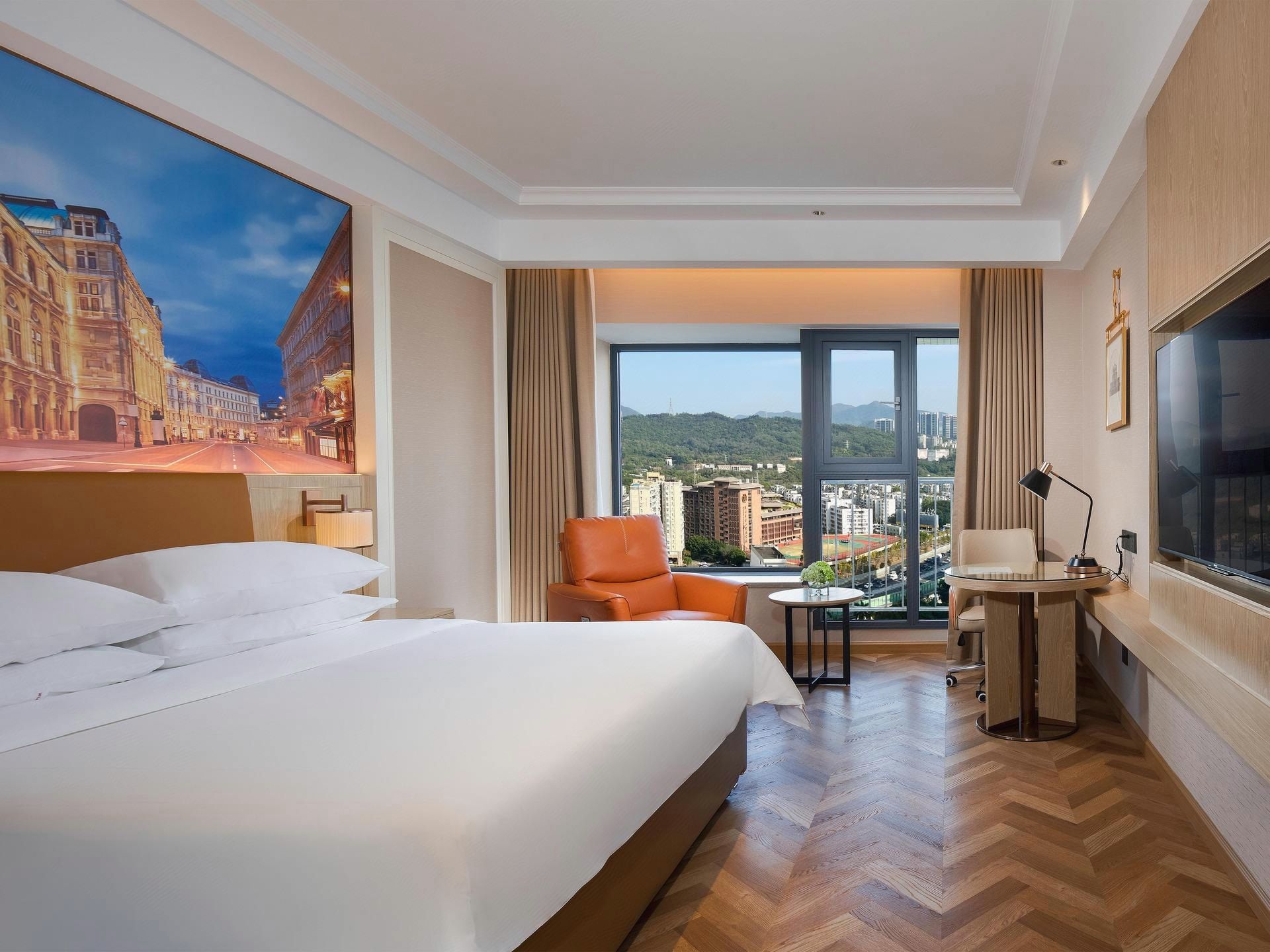 城景大床房（城市夜景+语音客控）