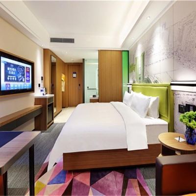 豪華大床房（舒達專利床墊+空氣凈化器+小冰箱） 合肥高新區希爾頓歡朋飯店優惠