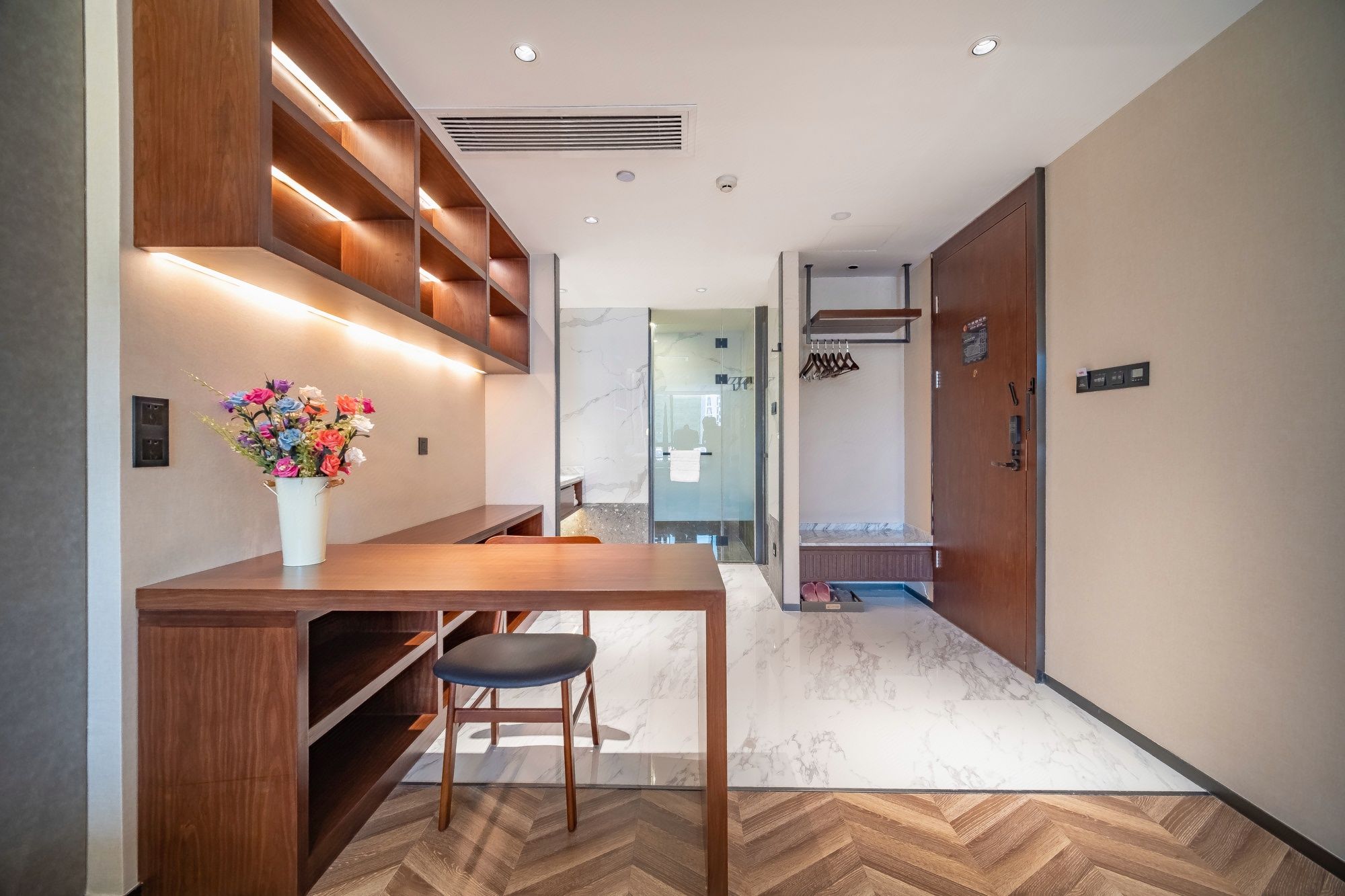 雅致城景大床房