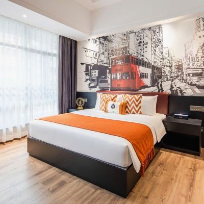 特惠寵粉房【寬敞明亮+深睡床品+城市景觀】 可住愛住飯店（佛山容桂漁人碼頭店）優惠