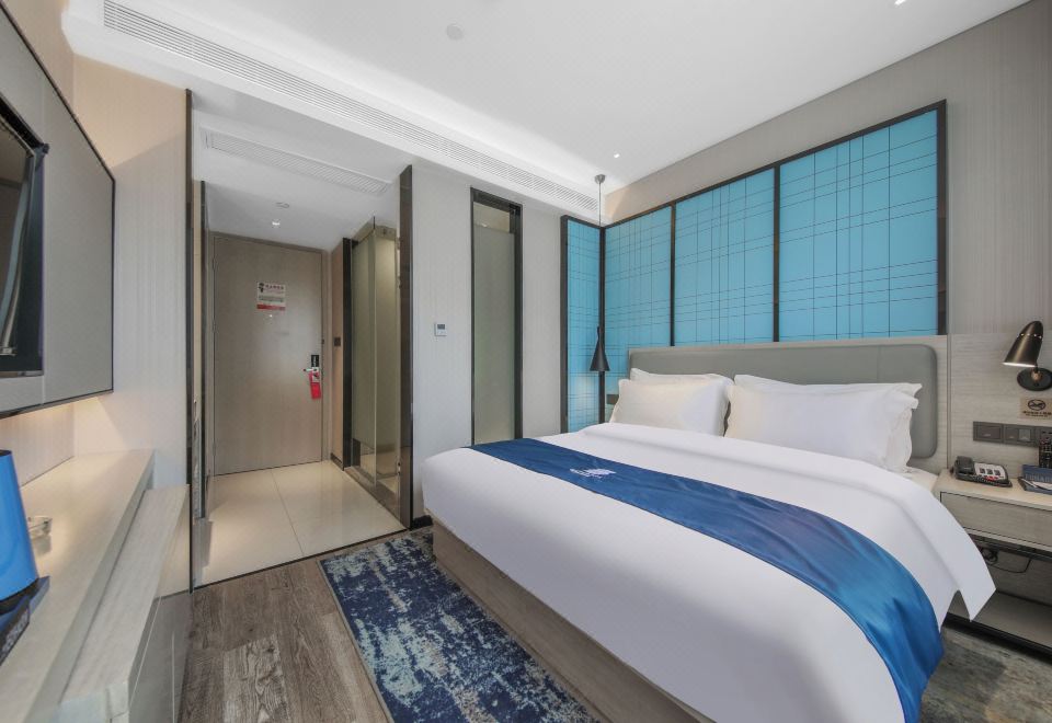 豪华大床房 I 180°无遮挡唯美日落·俯瞰摩天轮夜景