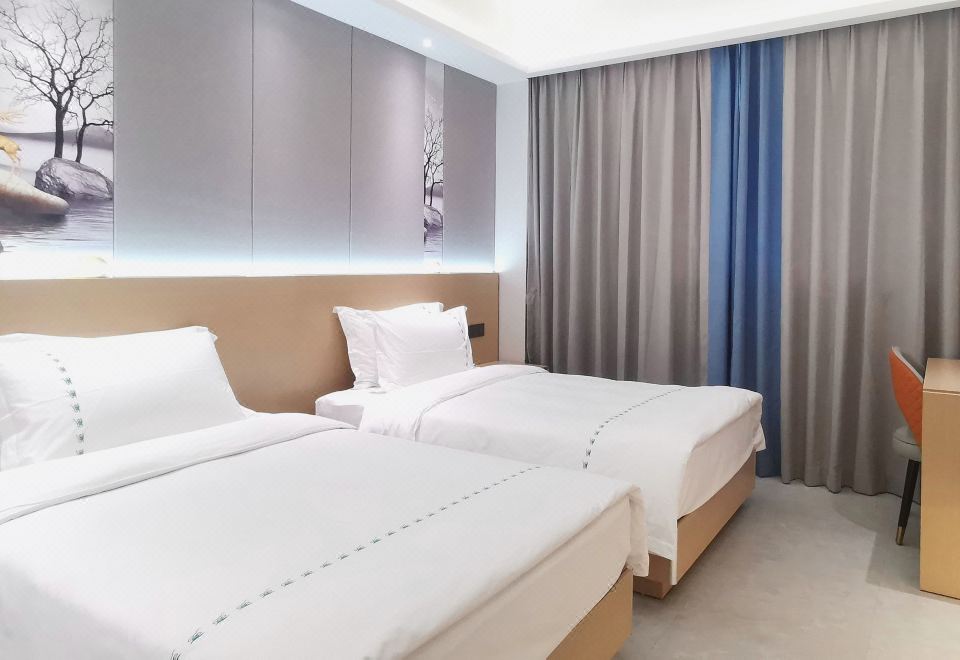 泉栈F号副楼区双床房B（带室内池）