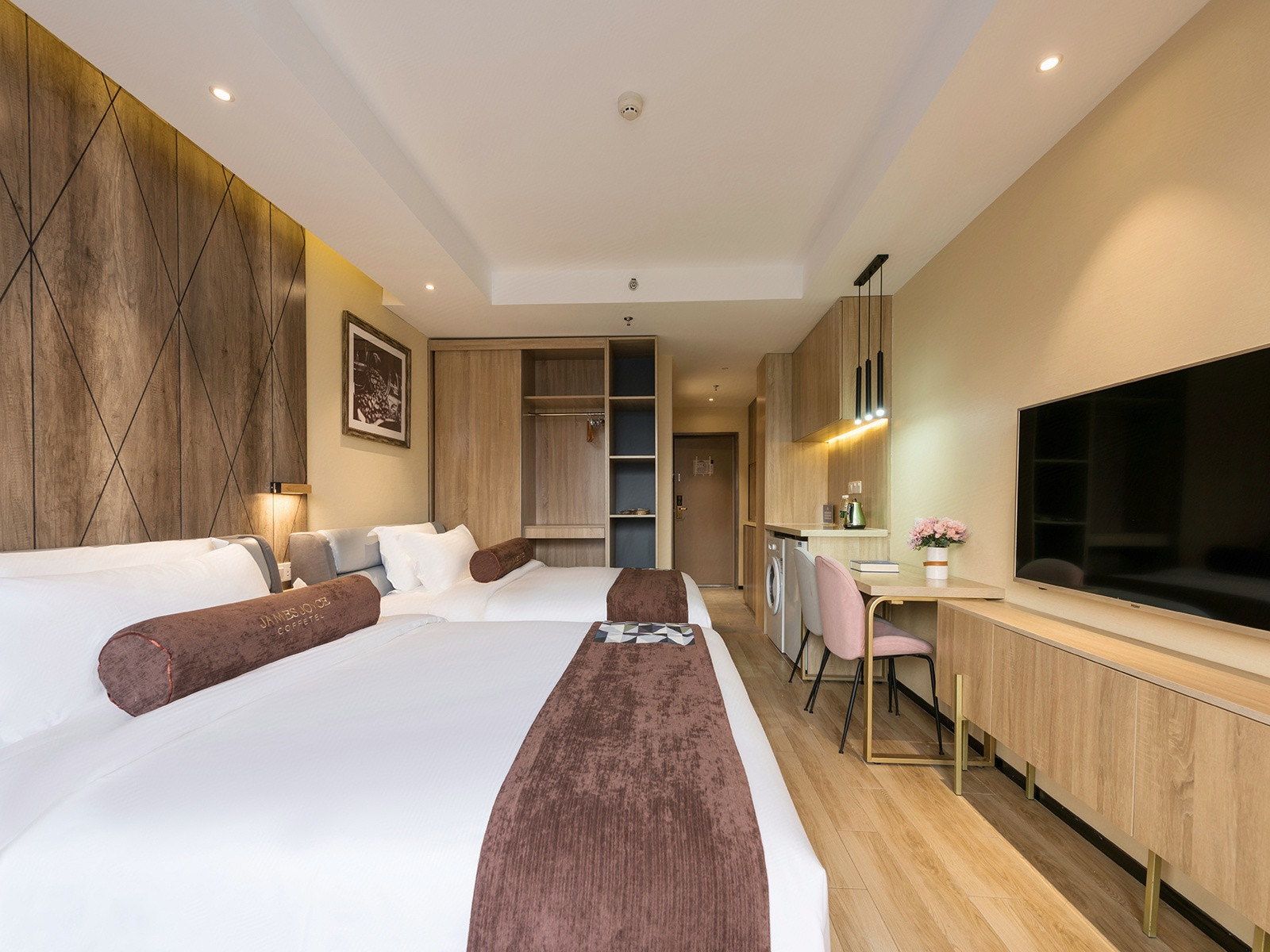 啡凡亲子房（小阳台+冰箱+洗衣机）