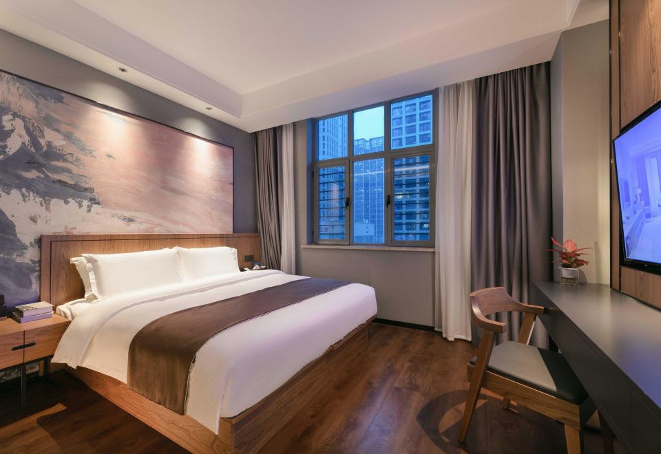 萬澳商務大床房-金可兒床墊.零壓助眠.影視會員暢享