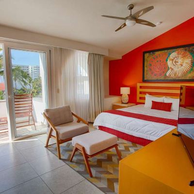 Two Bedroom Ocean Front Suite With 1 King Size Bed In Each, 2 Bathrooms, Sofa Bed And Balcony Marival Emotions Resort & Suites All Inclusive Promo Code