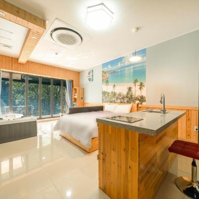 더블룸 4 가평 리버52로드 스파펜션 쿠폰