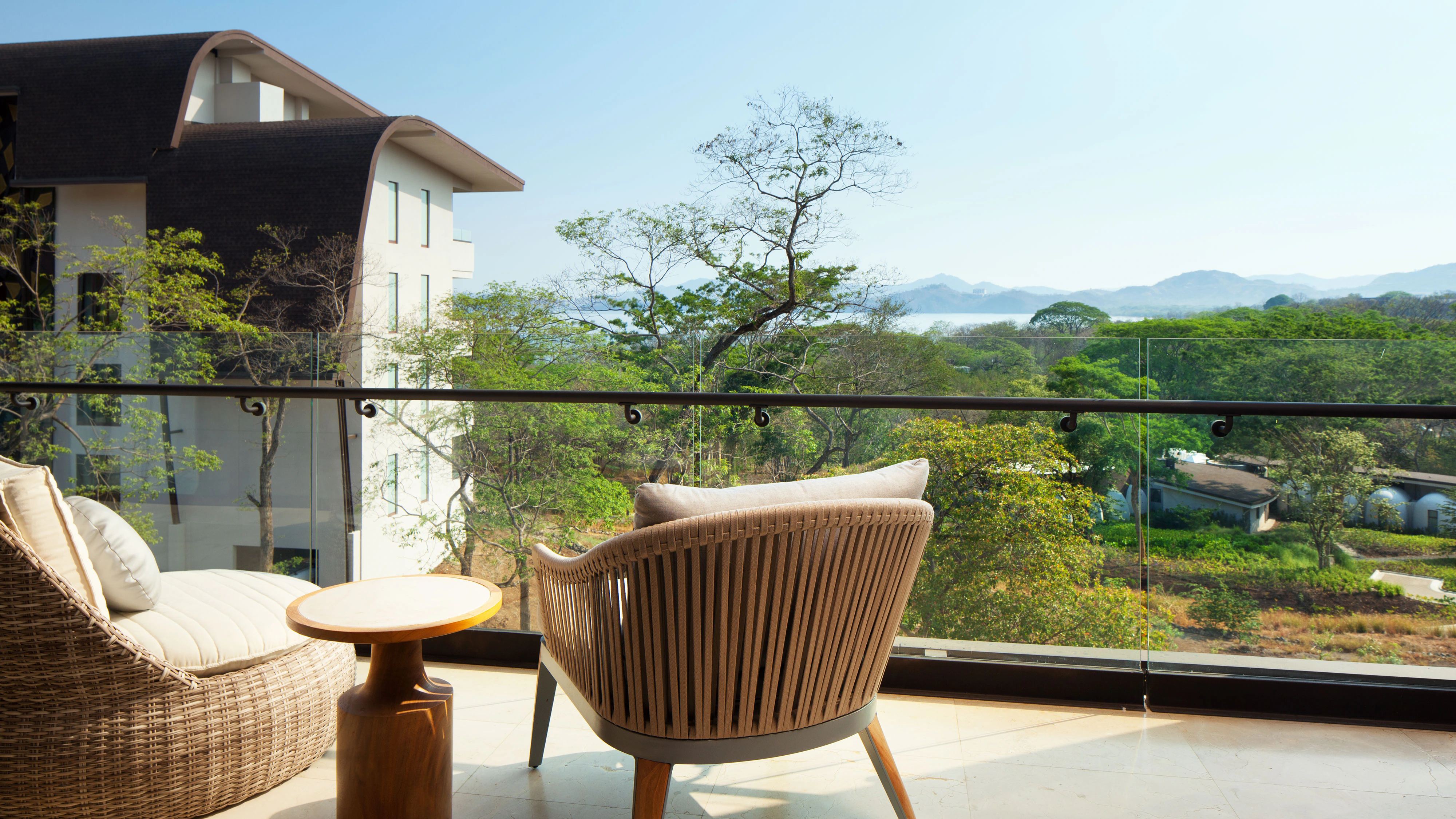 部分海景豪華一臥室特大床套房