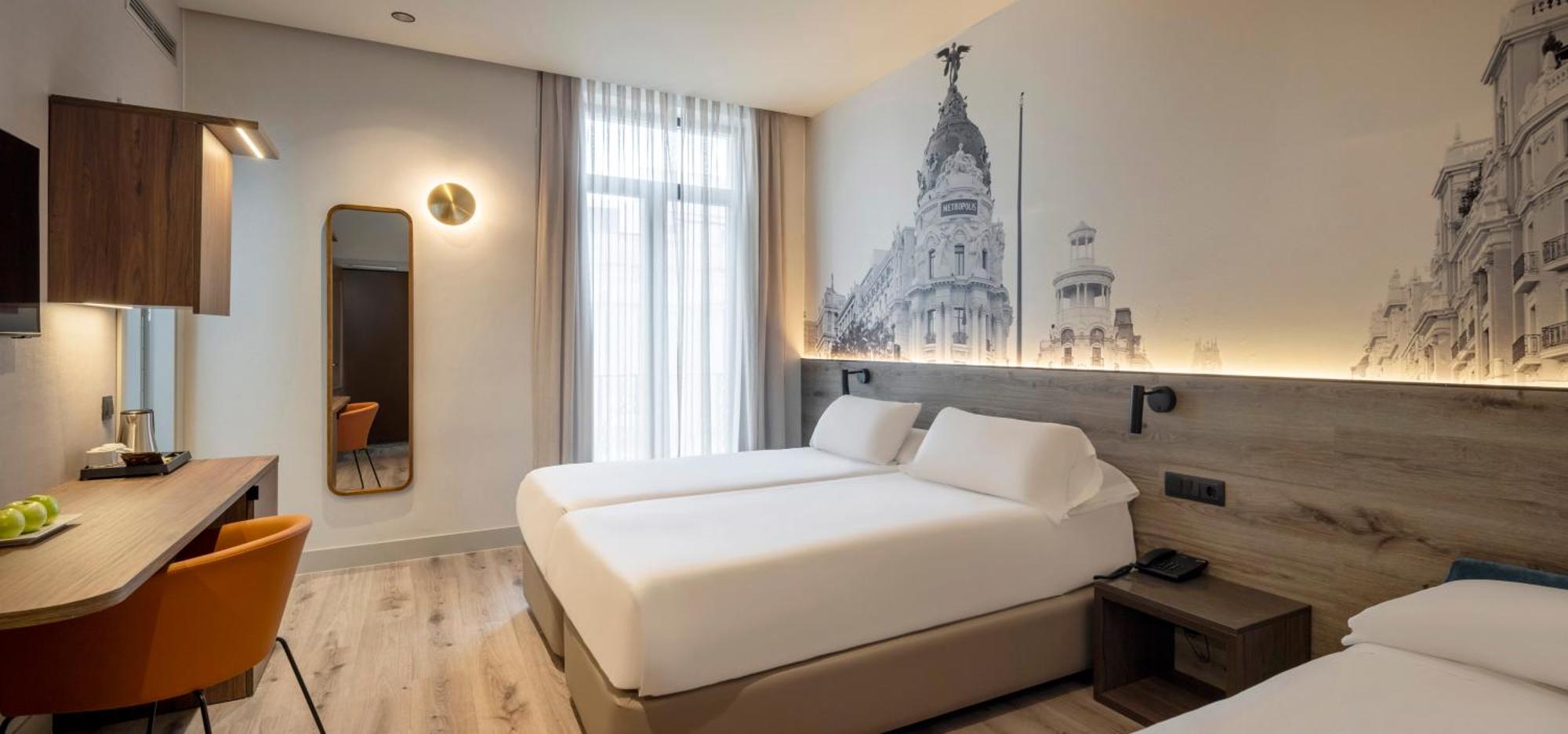 带加床的双人房