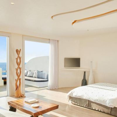 Suite with Outdoor Hot Tub Cavo Tagoo Mykonos Promo Code