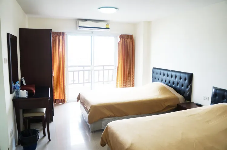 ห้องพักพร้อมเตียงแฝด 2 เตียง