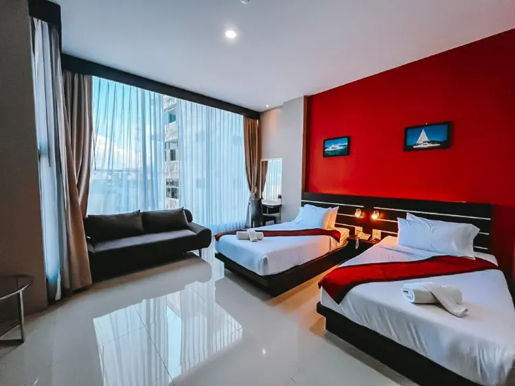 ห้องมาตรฐานเตียงแฝด - ปลอดบุหรี่