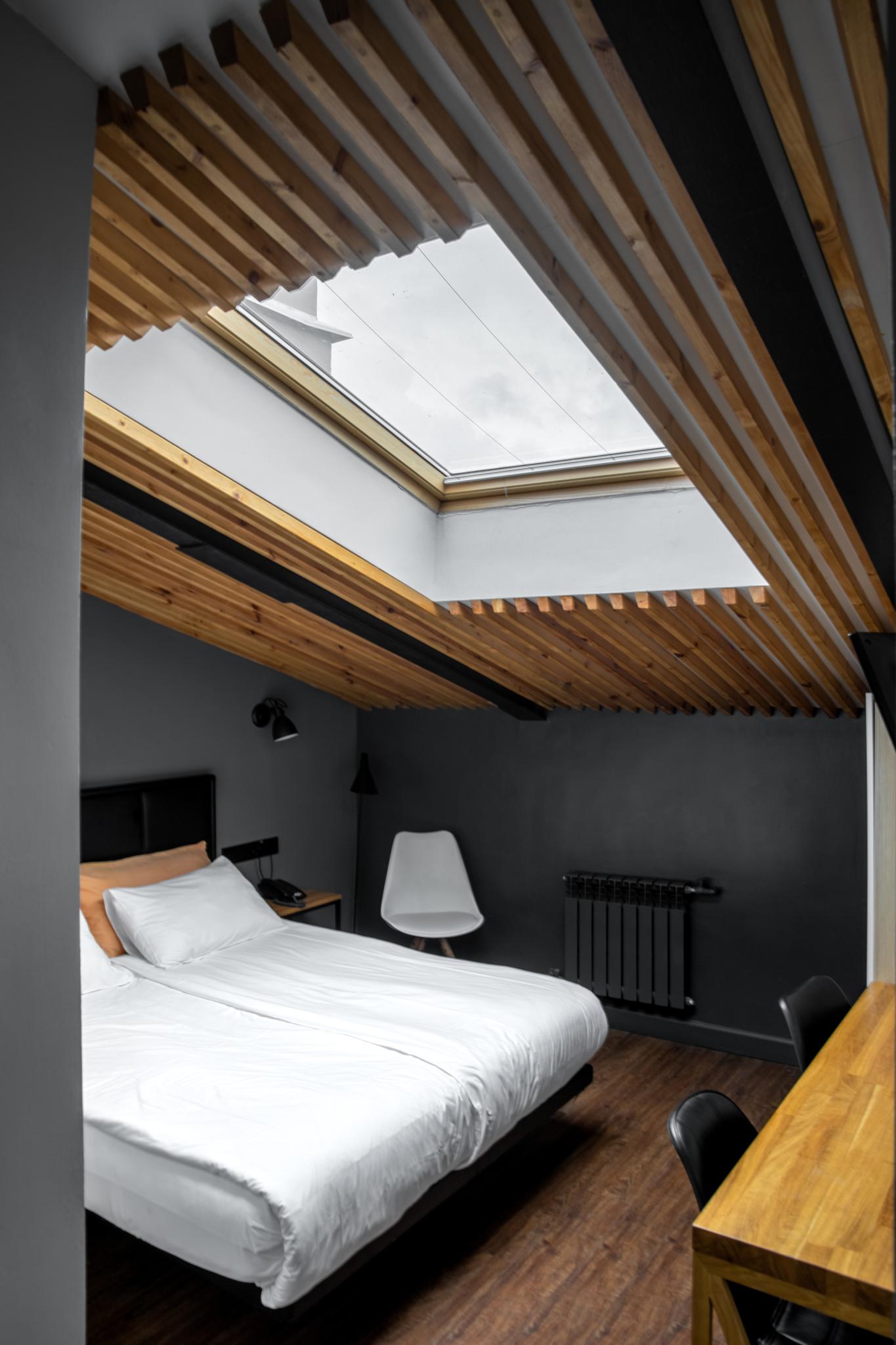 一室房 - 带1张双人床阁楼