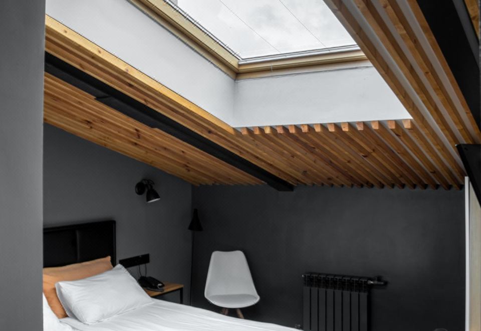 一室房 - 带1张双人床阁楼