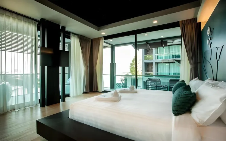 ห้องดีลักซ์พร้อมวิวทะเล