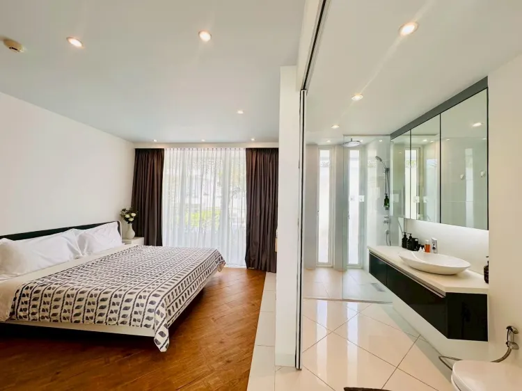 อพาร์ทเมนท์ 1 ห้องนอนพร้อมวิวทะเล