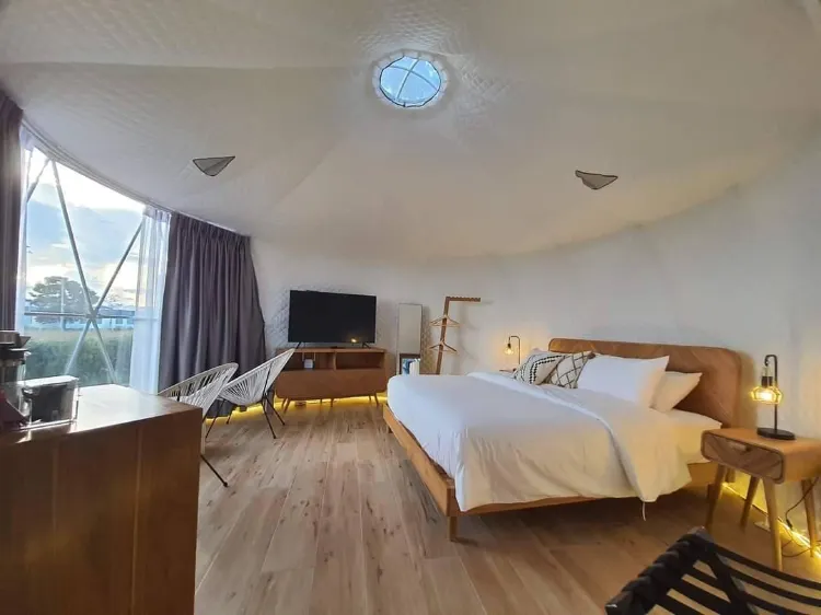 ห้องวิวสวนหย่อมที่มีลาน