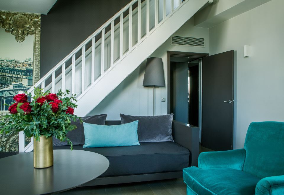 Hotel Indigo PARIS - OPERA by IHG1 Queen Bed 1 Bedroom Duplex Suite With Single Sofa Bed With Eiffel Tower View