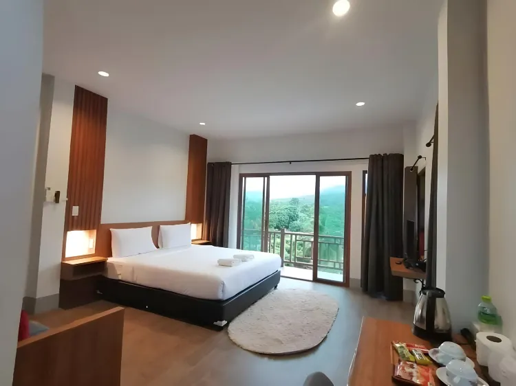 ห้องดีลักซ์ วิวภูเขา