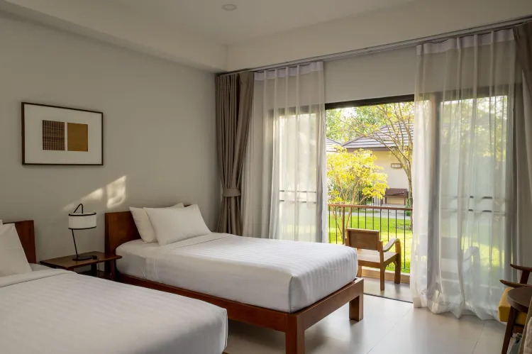 ห้องดีลักซ์แบบโคซี่ เตียงแฝด