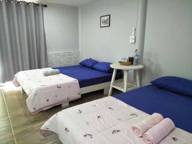 ห้องควีนพร้อมเตียงควีนไซส์ 2 เตียง