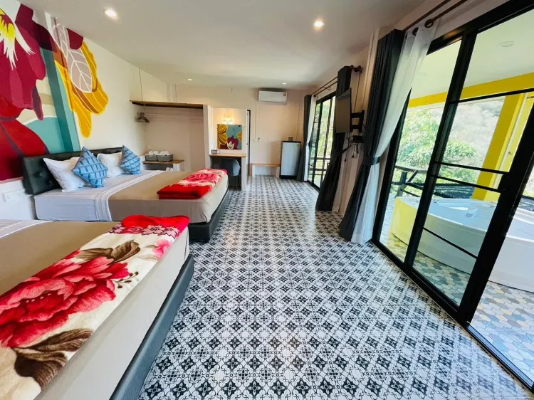 ห้องดีลักซ์แฟมิลี่