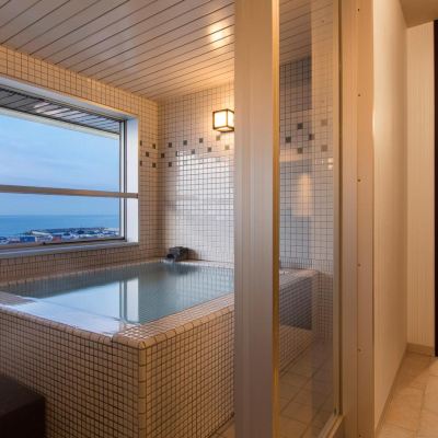 温泉スイート(浴室) HAKODATE 海峡の風 クーポン