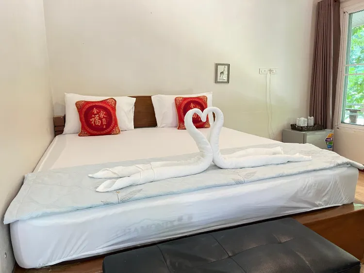 ห้องสวนพร้อมวิวแม่น้ำ