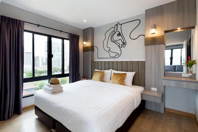 ห้องซูพีเรียร์ เตียงคิงไซส์ พร้อมวิวเมือง