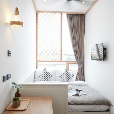 One Bed Deluxe Room Non Smoking 曼谷曼谷精品屋旅館優惠