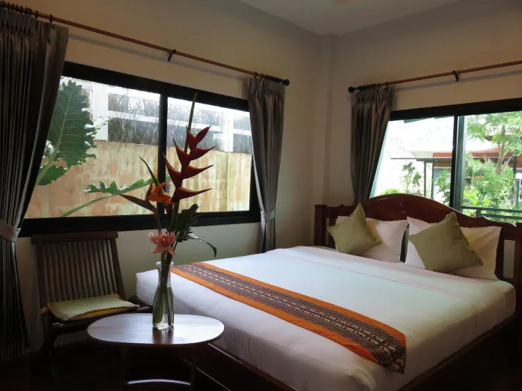 ห้องพักพร้อมเตียงคิงไซส์