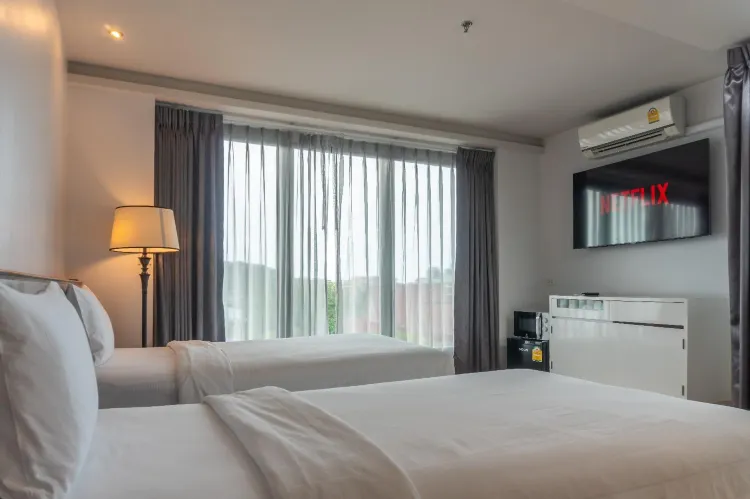 ห้องซูพีเรียเตียงแฝด ปลอดบุหรี่