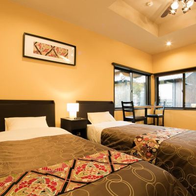 客房（雙床|新樓）Gr-24型-不可攜帶寵物|禁煙 湯布院町燈之宿酒店優惠