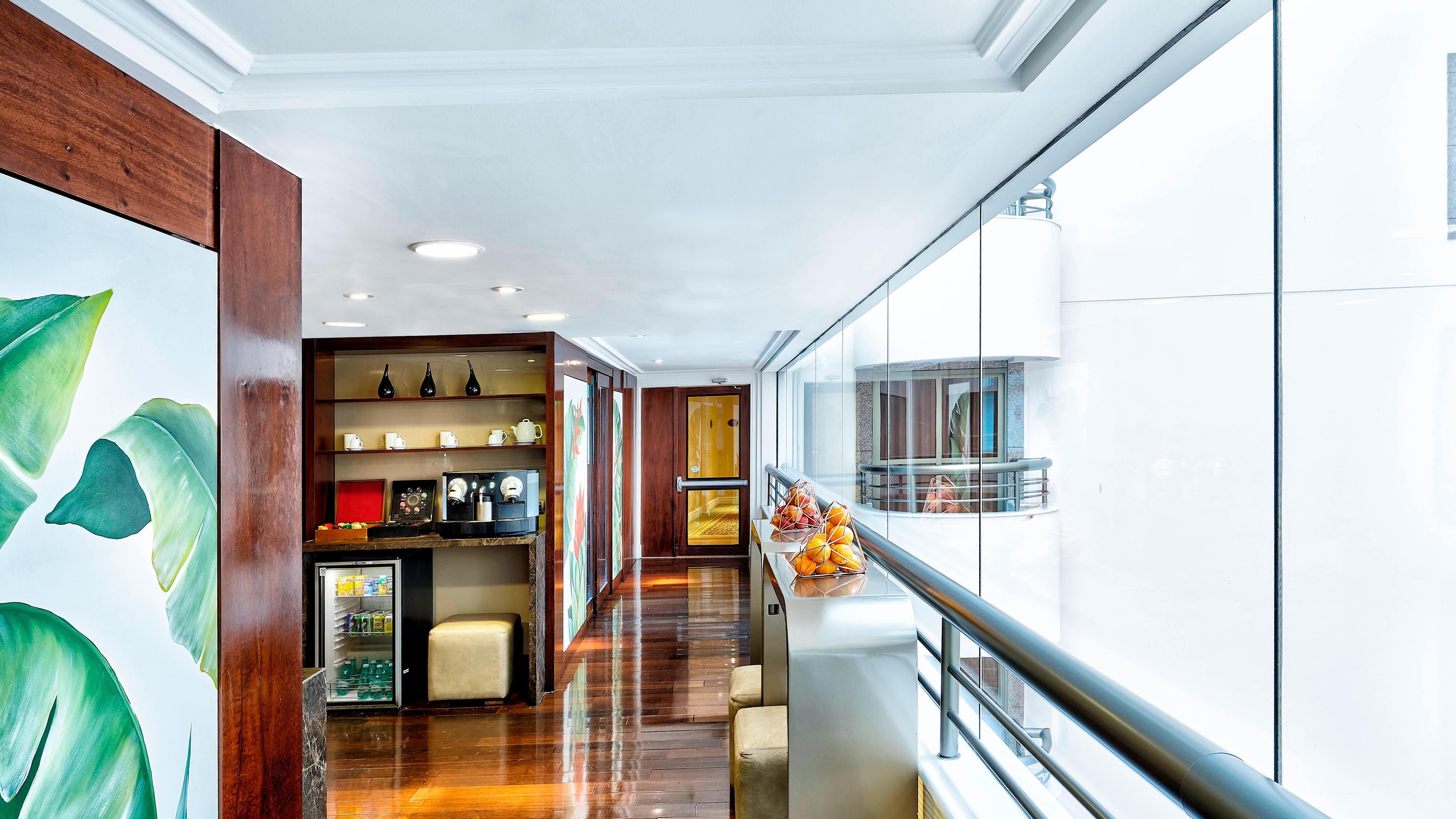 可使用行政酒廊， 客房， 2张单人床， 海景