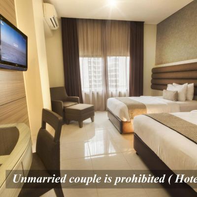 Deluxe Twin Room Gren Alia Jakarta Hotel Promo Code
