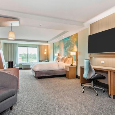 特大床套房配梳化床 卡瑞與帕克賽德城廣場購物中心羅裏萬怡酒店優惠