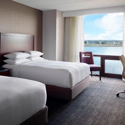 兩張雙人床房（可使用禮賓休息室） 華盛頓杜勒斯國際機場萬豪酒店優惠