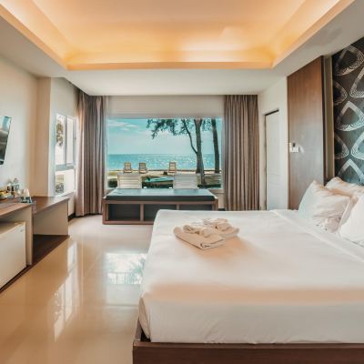 ห้องพักติดชายหาด รหัสโปรโมชั่น โรงแรมเจ้าหลาวทอแสงบีช