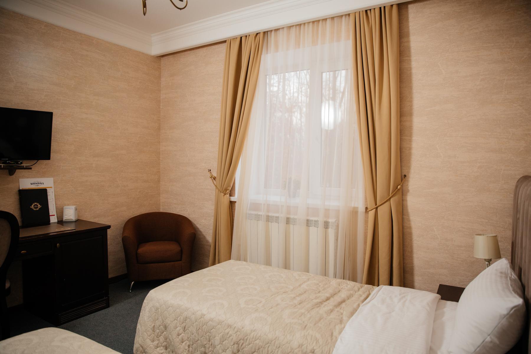 Vereteno Hotel标准双人或双床房