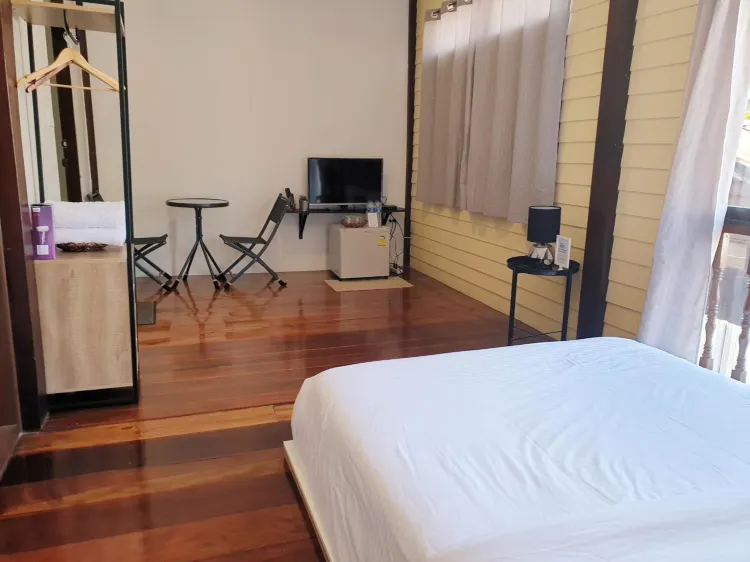 ห้องดีลักซ์ เตียงใหญ่ 1 เตียงหรือเตียงเดี่ยว 2 เตียง