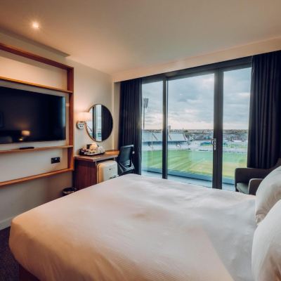 Accessible King Room with Pitch View and Balcony Hilton Garden Inn Manchester Emirates Old Trafford Promo Code