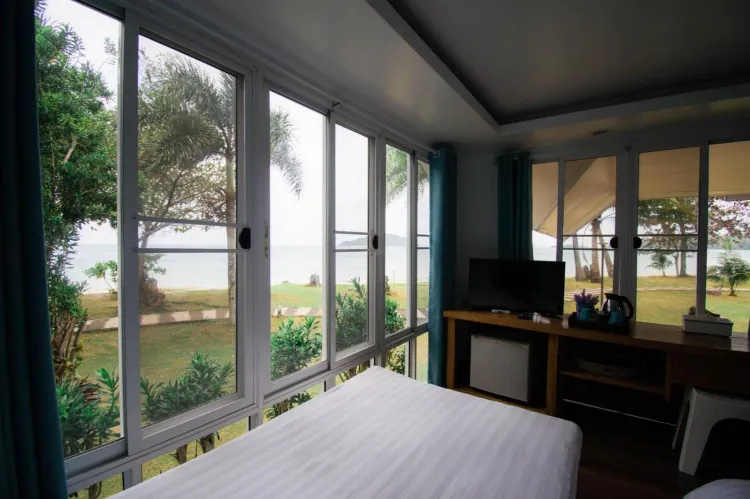 บังกะโลคอมฟอร์ตติดชายหาด